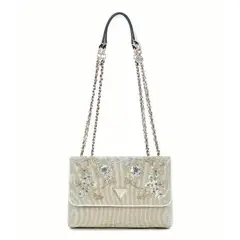 GUESS - Bolso Giully 2 Comp Cnvrtble Flap