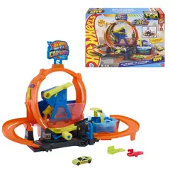 HOT WHEELS - Pista de Juguete Mega Auto Lavado 2026
