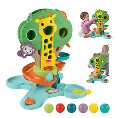 FISHER PRICE - Juguete para Bebés Árbol de Actividades 2 en 1