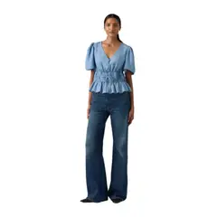 LEVIS - Jean Loose Boot Cut Mid Rise Mujer