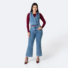 Pionier - Chaleco Denim Mujer