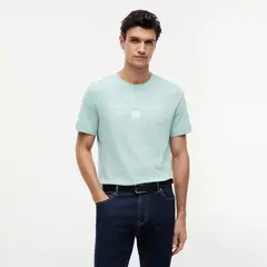 TOMMY HILFIGER - Polo Manga Corta Amarillo Hombre