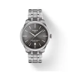 Tissot - Reloj para Hombre Chemin des Tourelles Powermatic 80 39mm Gris