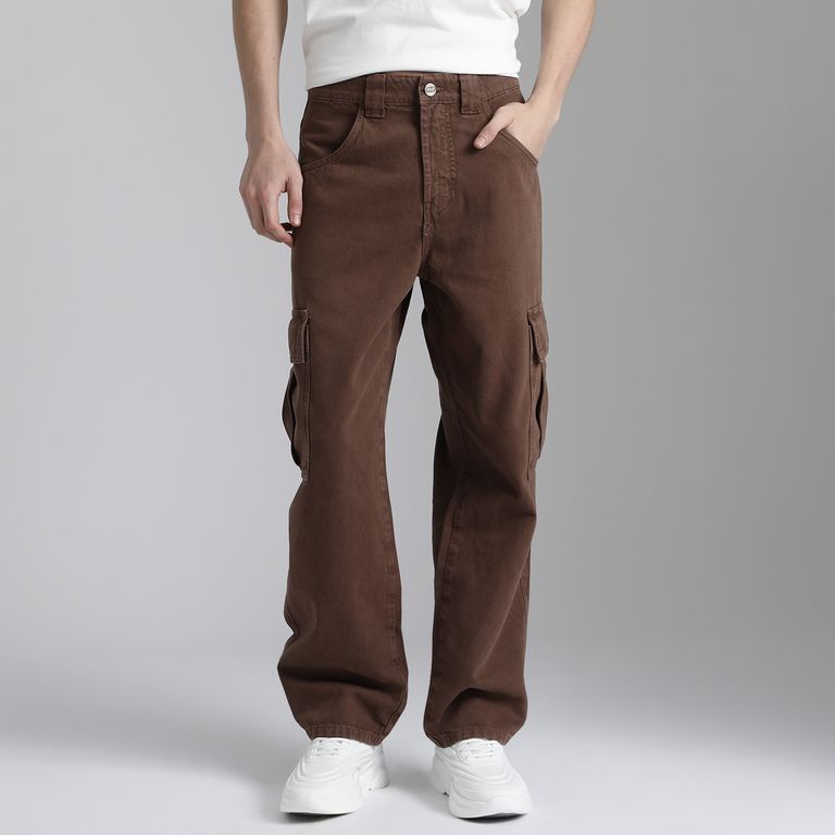 Jean Baggy Relax Cargo Hombre