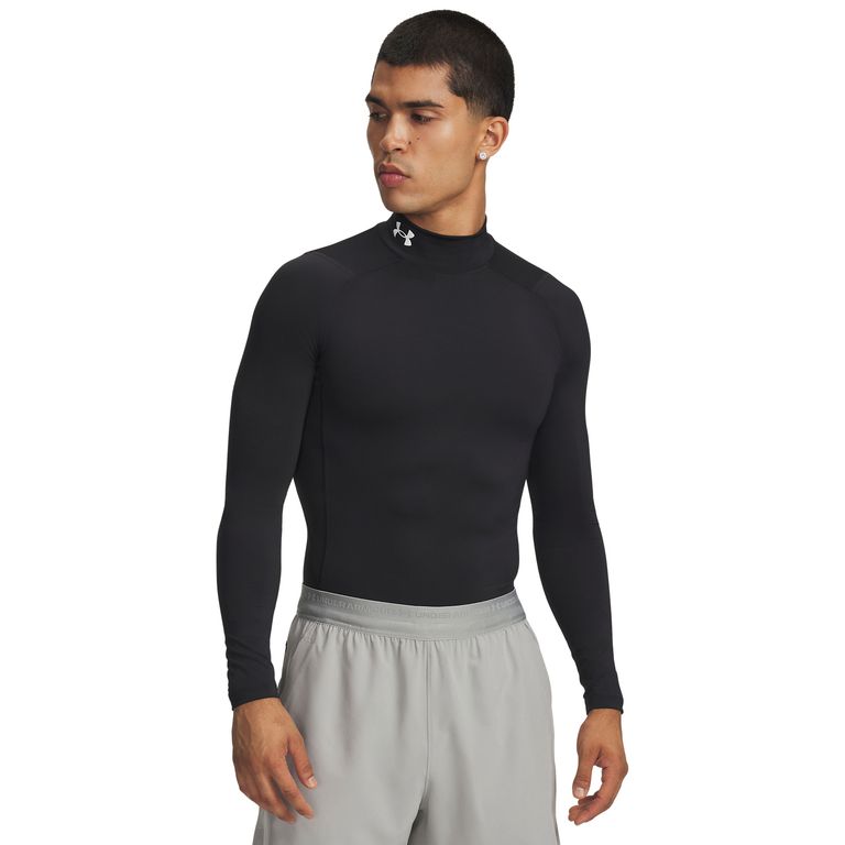 Polo Deportivo Hombre HeatGear Armour Compression Mock Manga