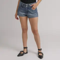 SYBILLA - Short Denim Mujer