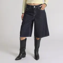SYBILLA - Bermuda Denim Mujer X Miranda Capurro