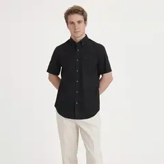 DOCKERS - Camisa para hombre Signature