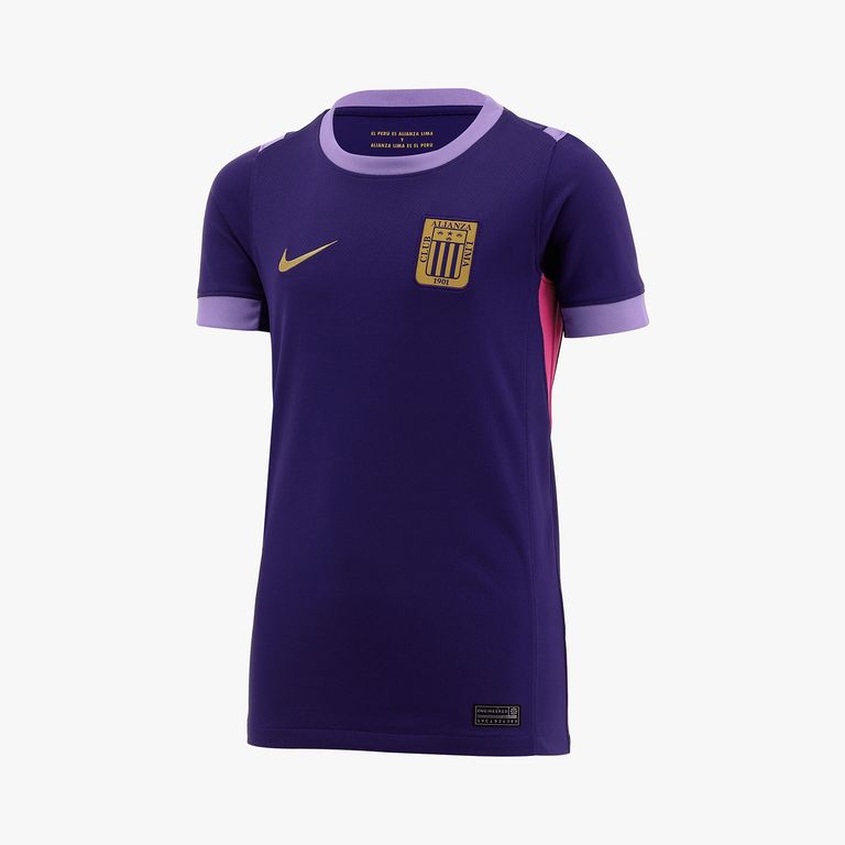 Camiseta Fútbol Alianza Lima Morada 2026 Niño