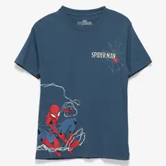 SPIDERMAN - Polo Niño Manga Corta Algodón Spider-Man