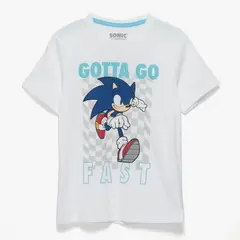 SONIC - Polo Niño Manga Corta Algodón