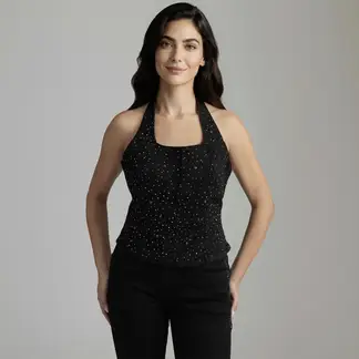 MOSSIMO - Top Denim Mujer x Luana