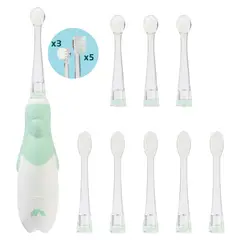 BEBE CONFORT - Cepillo Dental Eléctrico con 8 Cabezales Bebeconfort