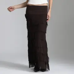 DENIMLAB - Falda Larga Mujer