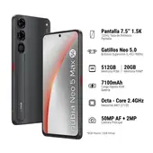ZTE Nubia Neo 5 Max 512GB Negro
