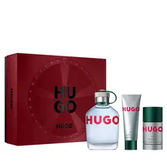 HUGO BOSS - Set HUGO Man Eau de Toilette 125 ML + Shower Gel 50 ML + Desodorante 75 G