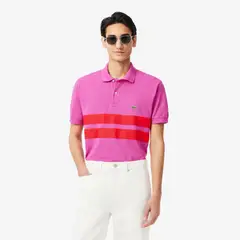 LACOSTE - Camisa Pique de Corte Regular