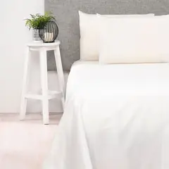 ROBERTA ALLEN - Juego de Sábanas Lisas 100% Algodón 200 Hilos