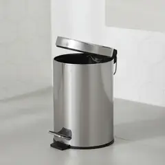 MICA - Basurero 3 lt Silver