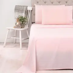 ROBERTA ALLEN - Juego de Sábanas Lisas 100% Algodón 200 Hilos