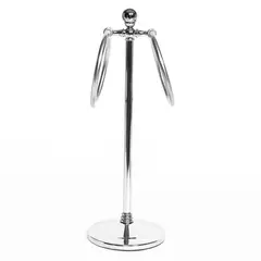 MICA - Toallero de Metal Plateado