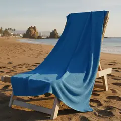 BENETTON - Toalla de Playa Solid 100% Algodón 100x180cm