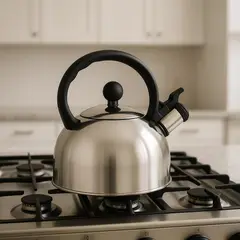 MICA - Tetera 2.5 Litros Acero Inoxidable Clásica