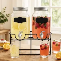 MICA - Set x 2 Dispensadores Base de Metal 4LT