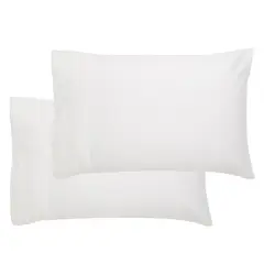 MICA - Set X2 Fundas De Almohada 100% Algodón 180 Hilos