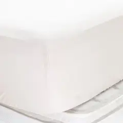 BASEMENT HOME - Sábana Bajera Lisa 100% Algodón 200 Hilos