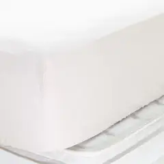 BASEMENT HOME - Sábana Bajera Lisa 100% Algodón 200 Hilos