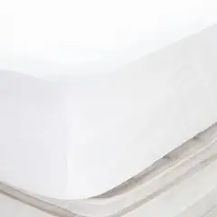 BASEMENT HOME - Sábana Bajera Lisa 100% Algodón 200 Hilos