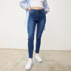SYBILLA - Jean Skinny Algodón Mujer