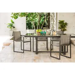 BASEMENT HOME - Mesa De Comedor De Terraza Monaco (6 Puestos)