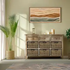 ROBERTA ALLEN - Aparador de Terraza Kubu 9 Cajones