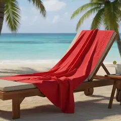 BENETTON - Toalla de Playa Solid 100% Algodón 100x180cm