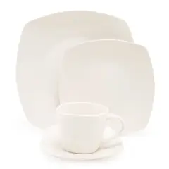 MICA - Juego de Vajilla Porcelana 20 Piezas Basic