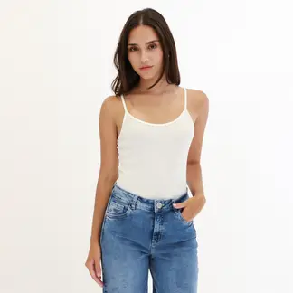 SYBILLA - Top Sin Mangas Algodón Mujer