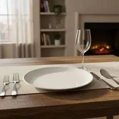 BASEMENT HOME - Plato de Fondo Porcelana 27.5 cm Flat Edge