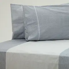 BASEMENT HOME - Juego de Sábanas Augusto 100% Algodón 250 Hilos