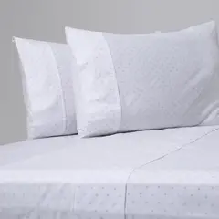 ROBERTA ALLEN - Juego de Sábanas Estampadas Floral 100% Algodón 200 Hilos