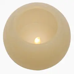 MICA - Vela Redonda Led 10x8cm