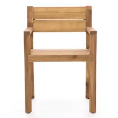 BASEMENT HOME - Silla De Comedor De Terraza Porto Mink Con Brazo