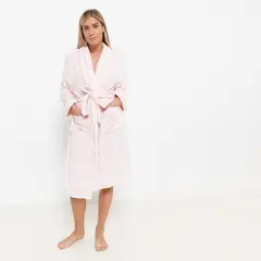 BASEMENT HOME - Bata de Baño Micropolar 200gr