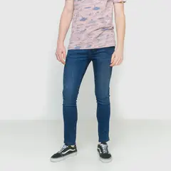 BEARCLIFF - Jeans Skinny Algodón Hombre Estilo Casual