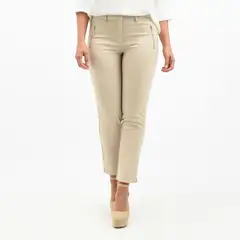 STEFANO COCCI - Pantalón Straight Tiro Alto Mujer