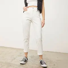 SYBILLA - Jean Mom Algodón Mujer