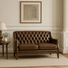 BASEMENT HOME - Sofá 2 Cuerpos Scotland Cuero Reconstituido