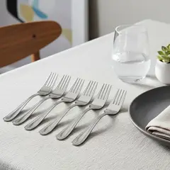 ROBERTA ALLEN - Set x6 Tenedor Torta Pearl