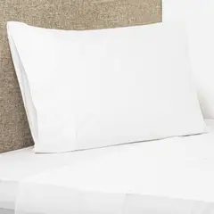 BASEMENT HOME - Juego de Sábanas Lisas XL 100% Algodón 300 Hilos